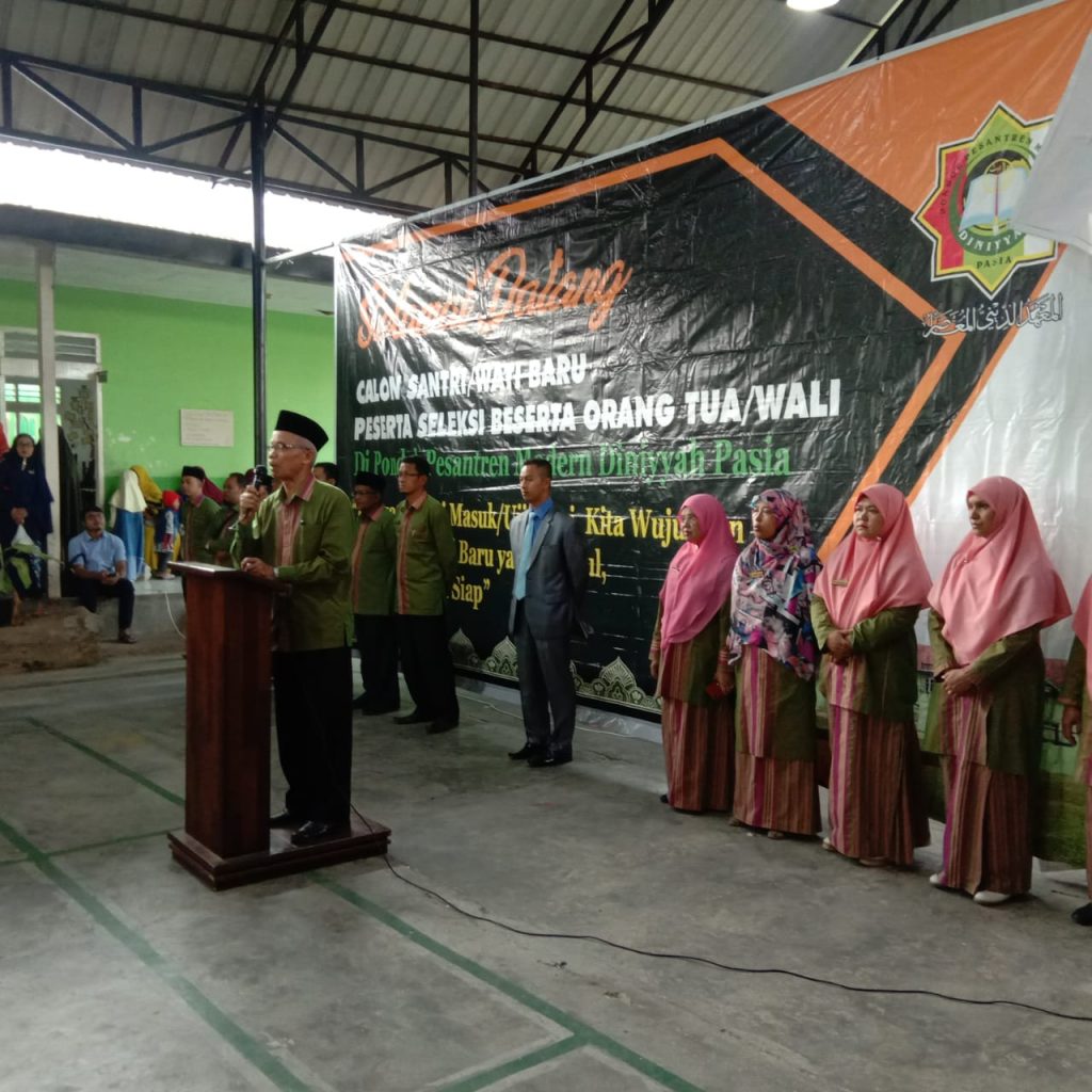 Tes Masuk Csb Diselenggarakan Diniyyah Pasia Selektif Diniyyah Pasia